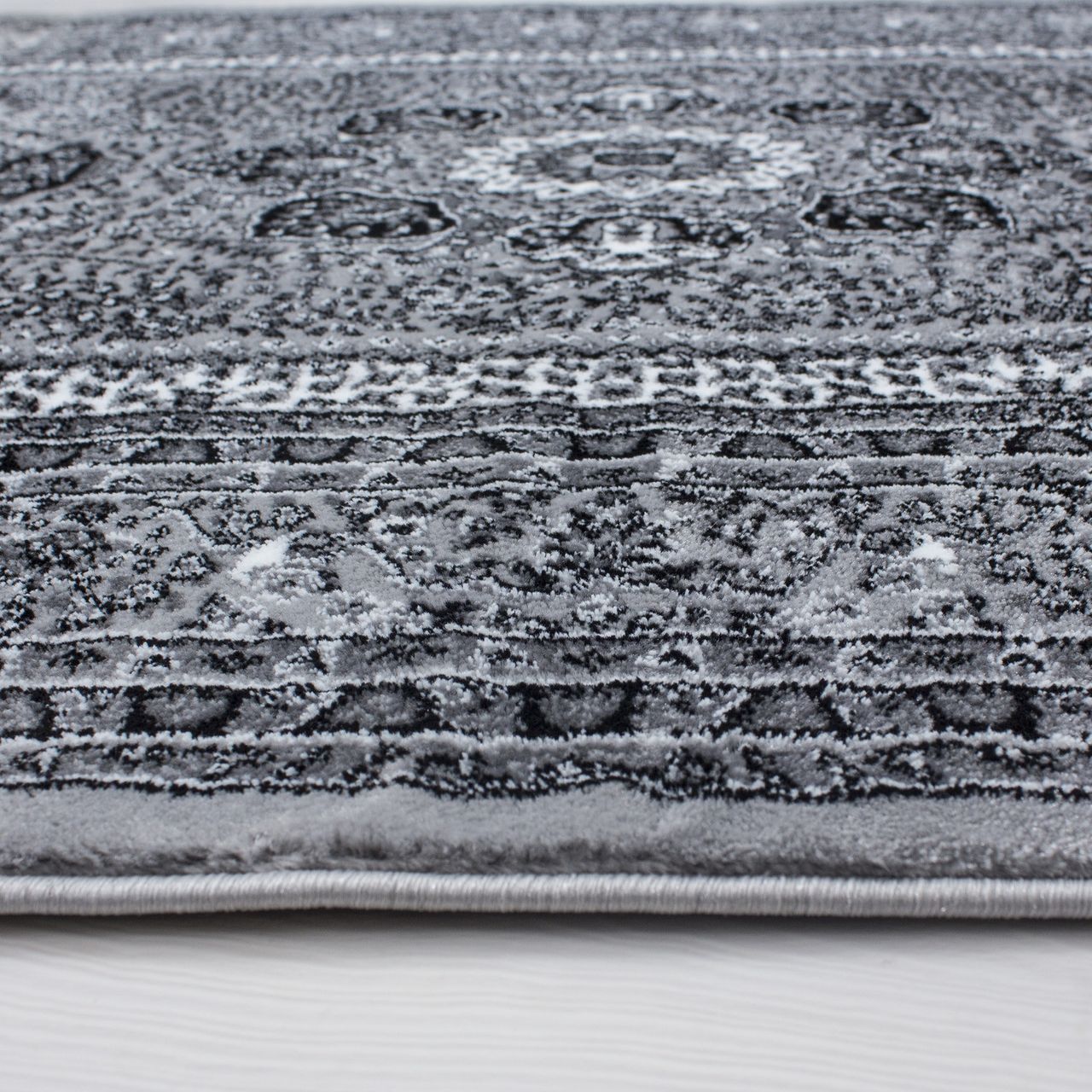 Ayyildiz Teppich, MARRAKESH 0207, GREY, 240 x 340 cm