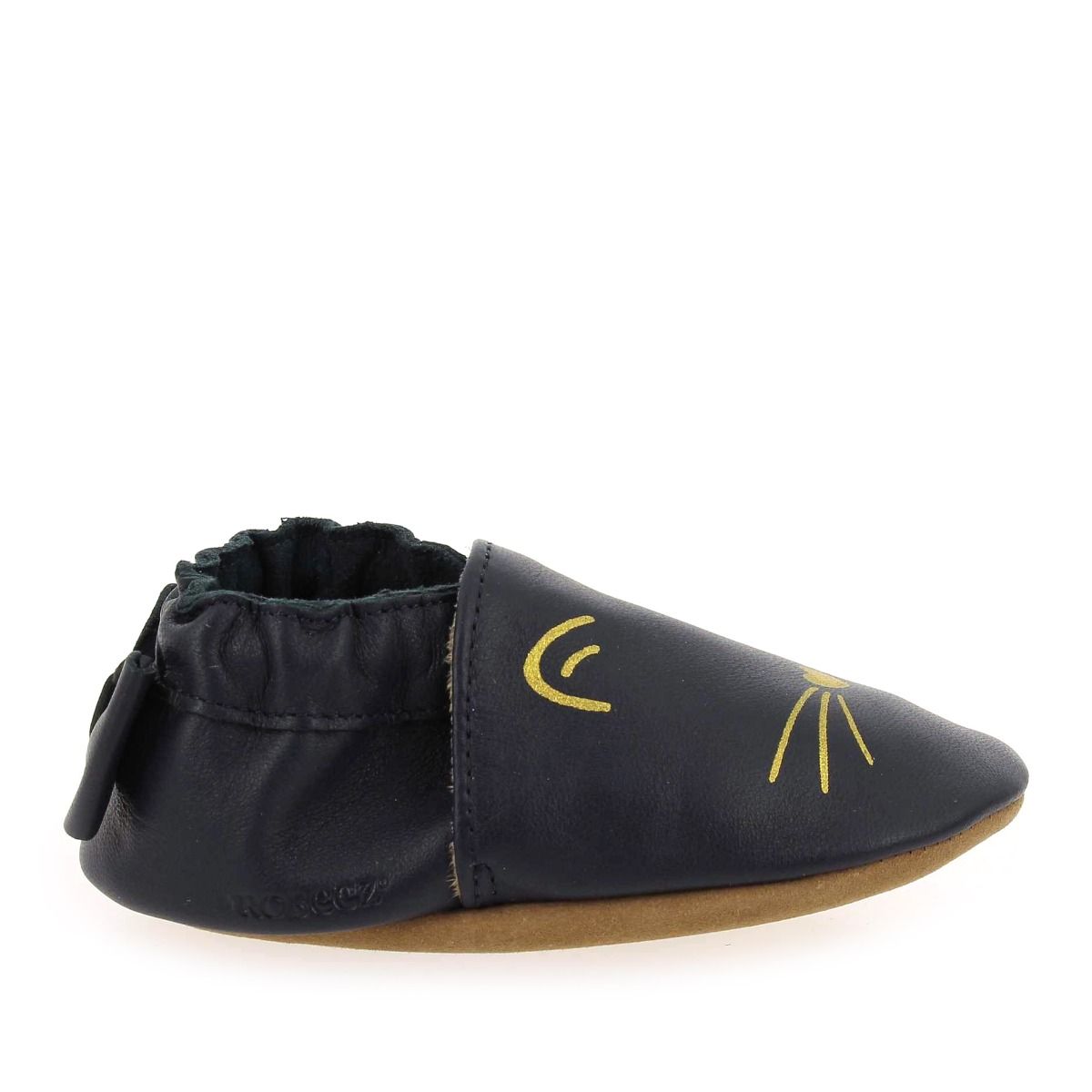 Robeez  GOLDY CAT - Marine Jaune