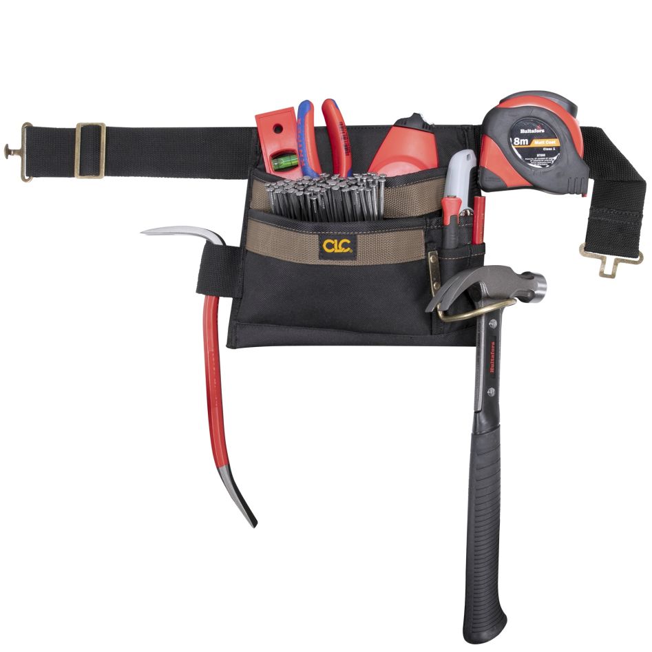 CLC Work Wear CL1001245 Snickarbälte för enkel verktyg