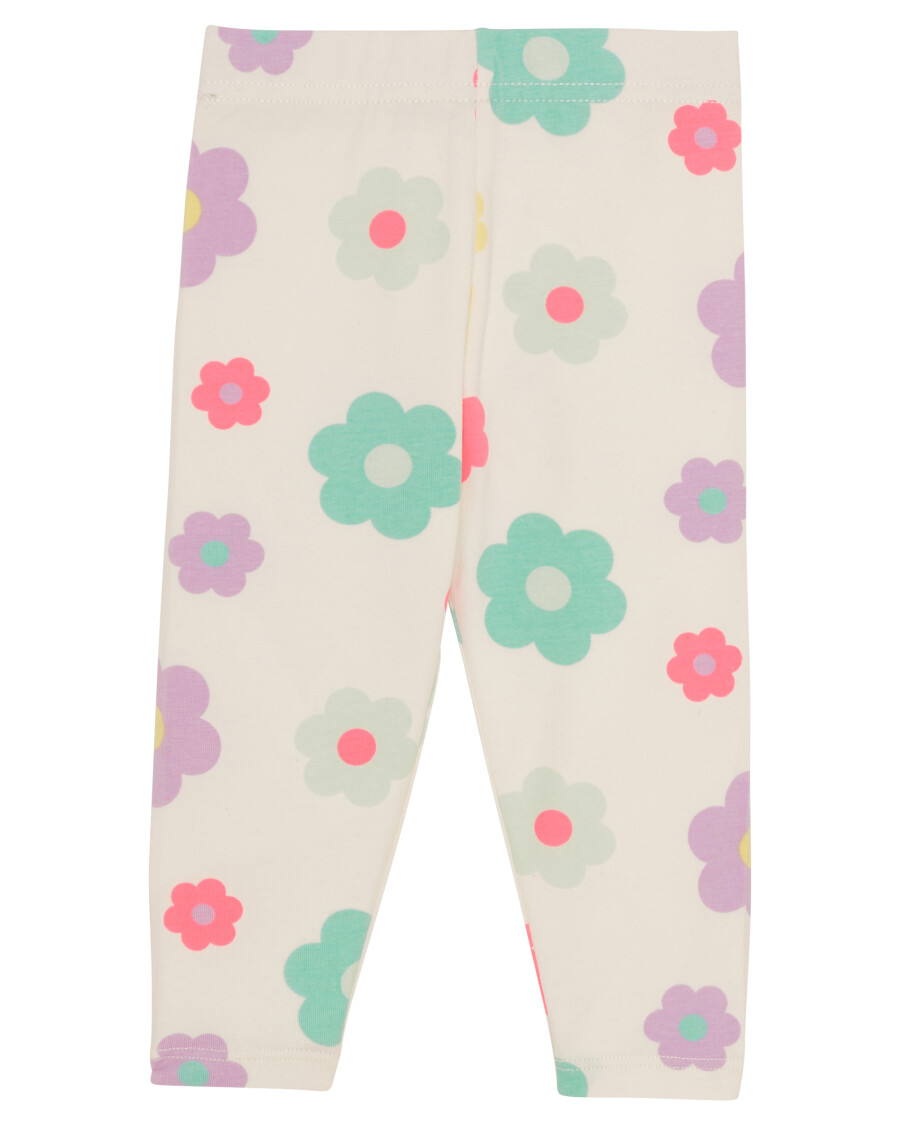 Blumen Sweatshirt + Leggings