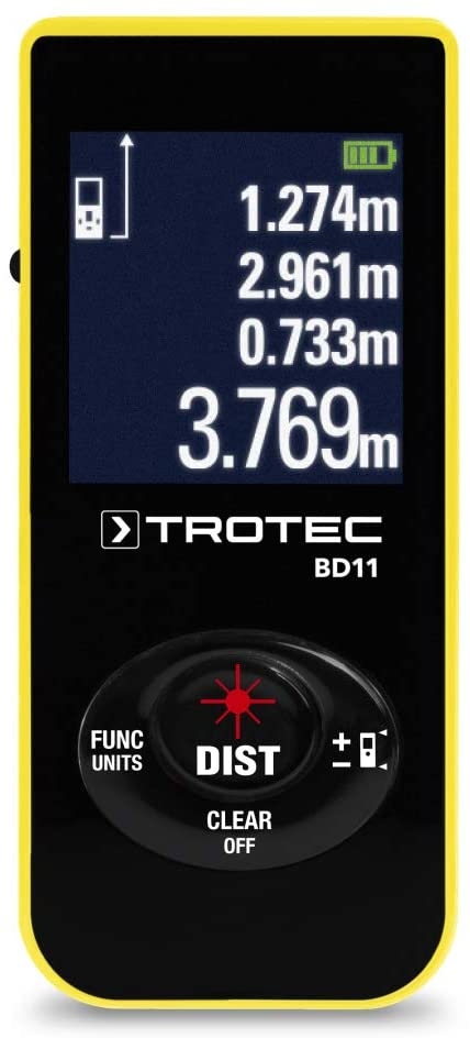 Medidor de distancia Trotec 3510205153 BD11 de 30 m