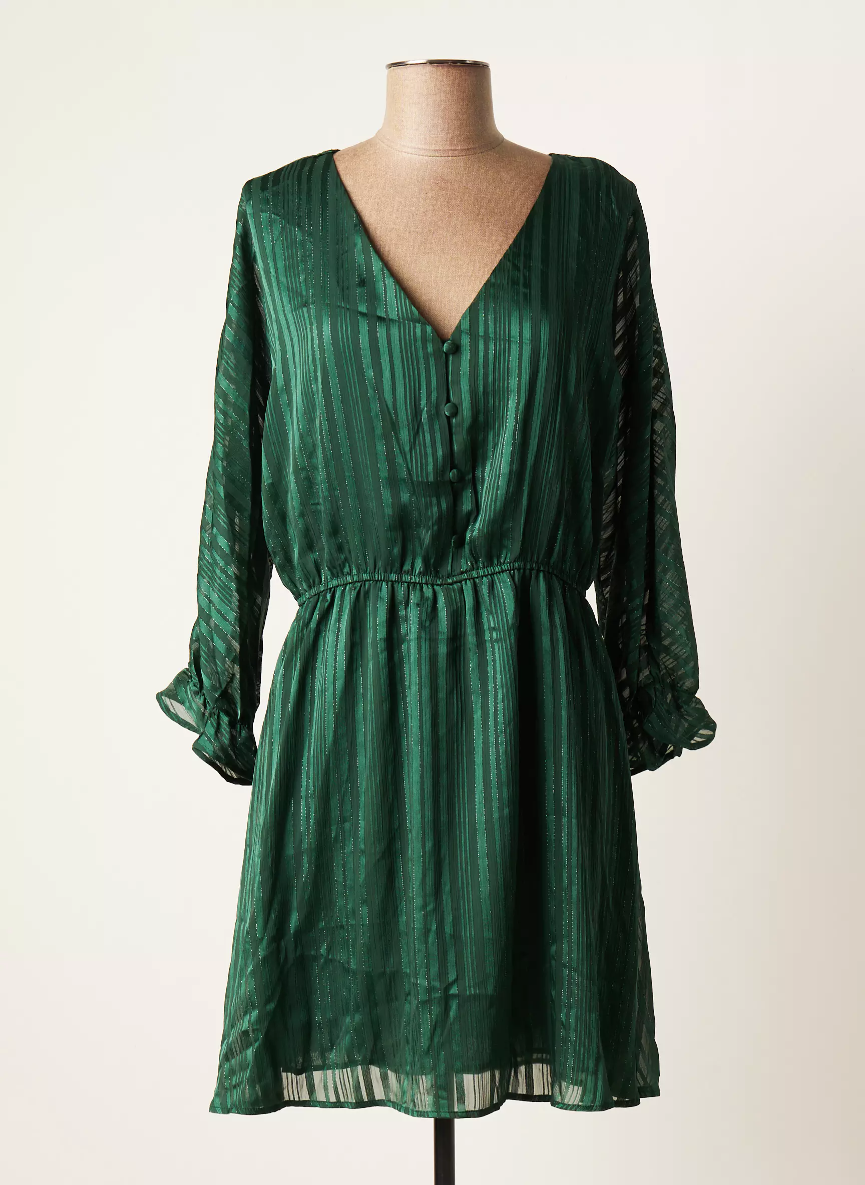 Lili Lala Robes Courtes Femme couleur vert