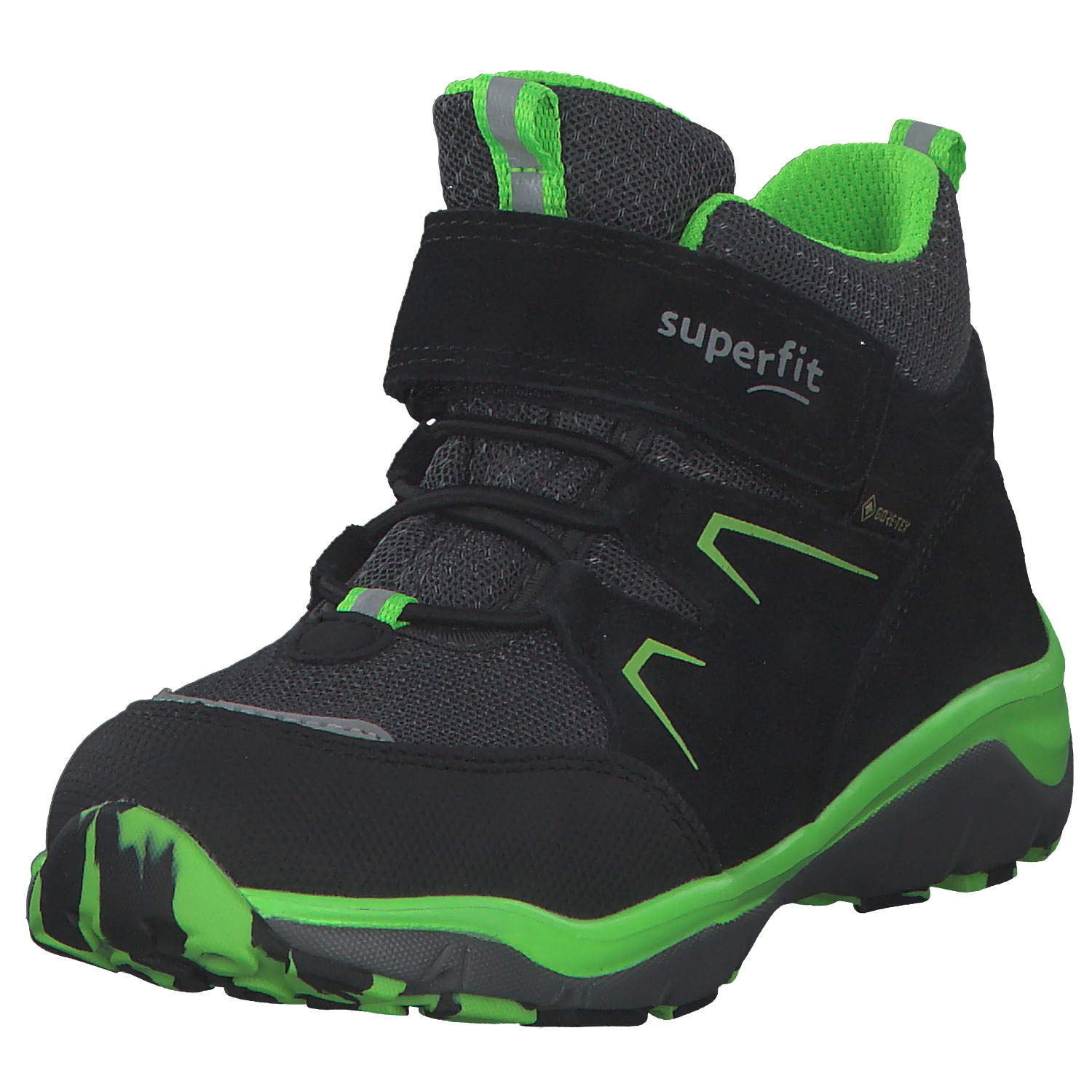 Superfit SPORT5 00243, Stiefeletten (Kinder), Kinder, Schwarz