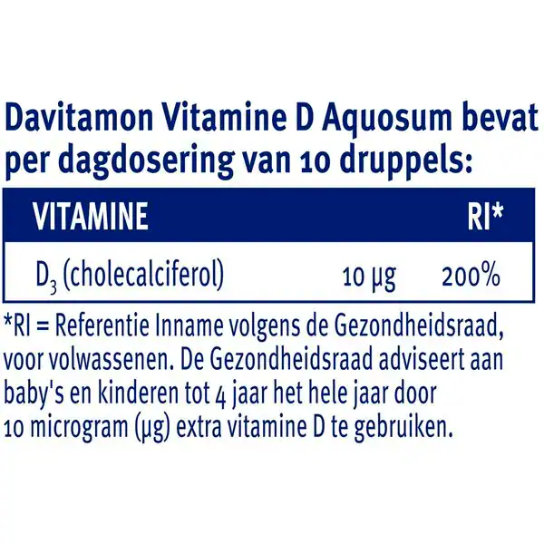 Davitamon Vitamine D Aquosum Baby and Child 25ml