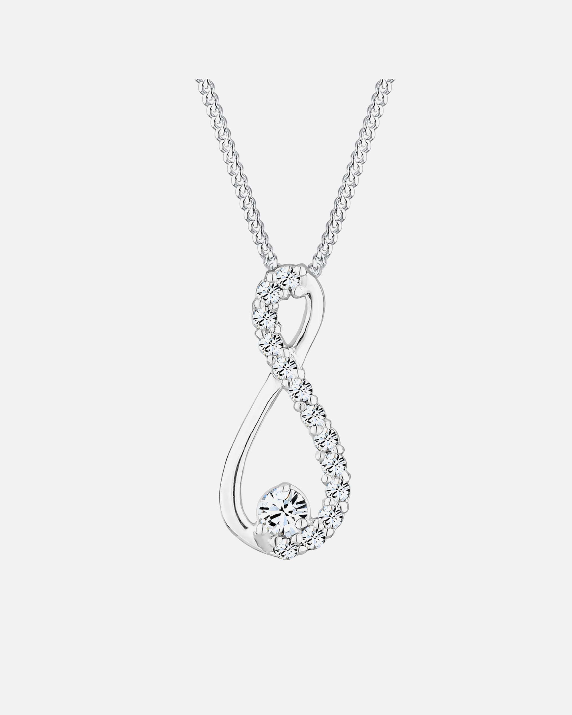 Ciondolo da donna Elli Noble Infinity con cristalli in argento sterling 925