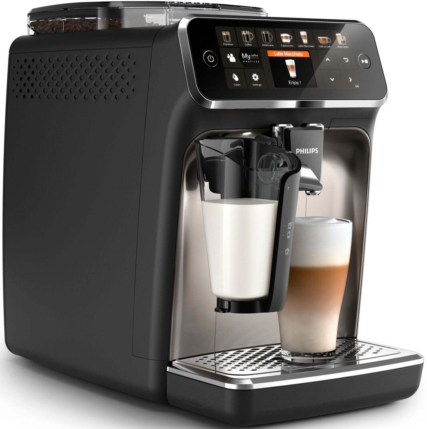 Philips Kaffeevollautomat LatteGo 5400 Series EP5447/90