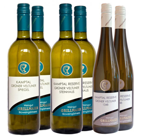 Grüner Veltliner Kamptal DAC Paket - Weingut Grillmaier Bioweingärtnerei