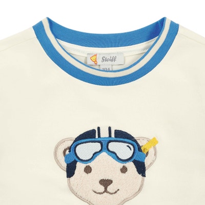 T-Shirt langarm, beige für Jungs