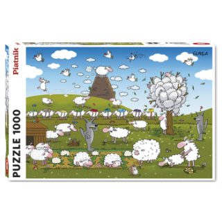 Gunga - Schafe im Paradies Puzzle (1000 Teile)