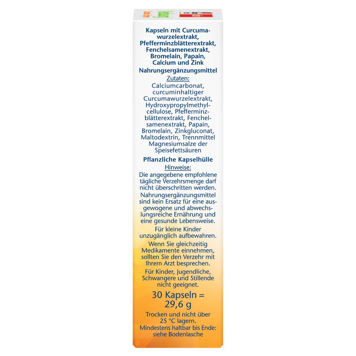 Verdauung Curcuma+Enzyme Kapseln