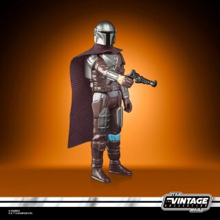 Star Wars The Mandalorian Retro Collection Actionfigur 2022 The Mandalorian (Beskar) 10 cm