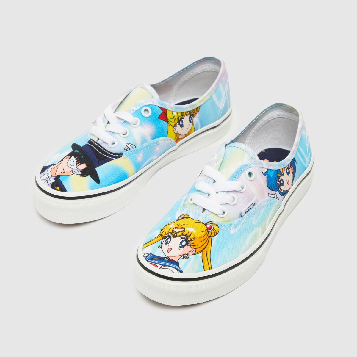 Vans multifärgade autentiska Sailor Moon Junior-sneakers