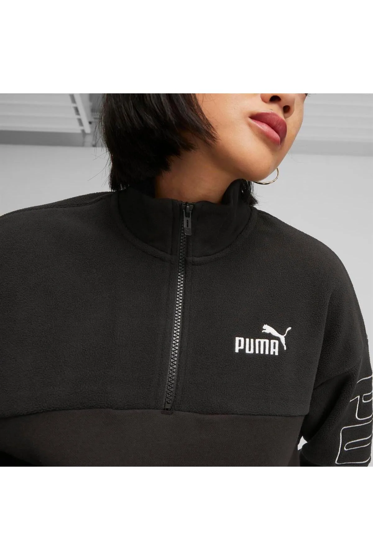 Puma  Sport-Sweatshirt - Schwarz - Regular Fit