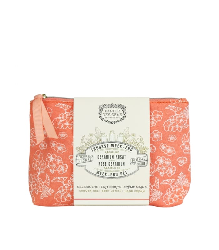 PANIER DES SENS-TROUSSE WEEK-END-Géranium rosat