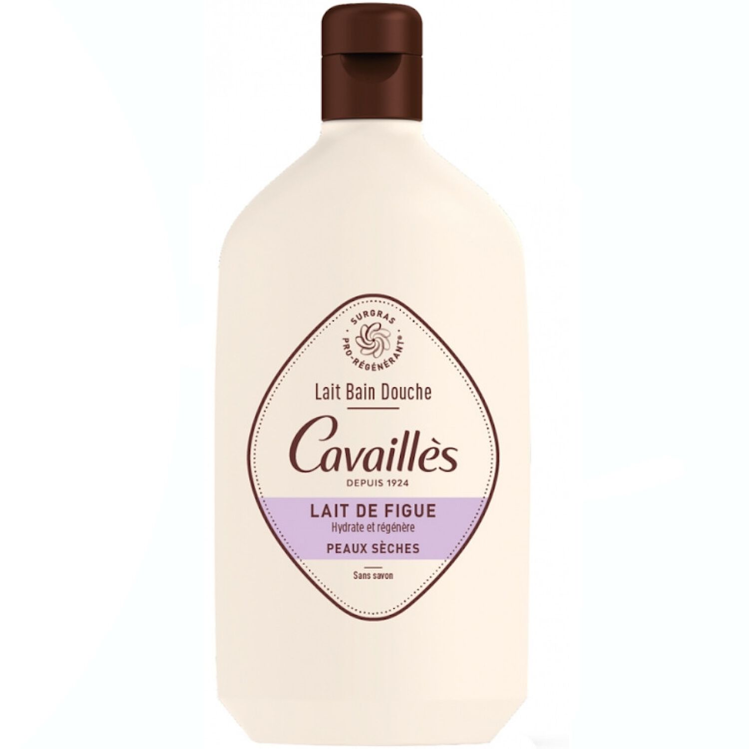 Cavaillès Lait de Figue Lait Bain & Douche - Peaux Sèches 400 ml