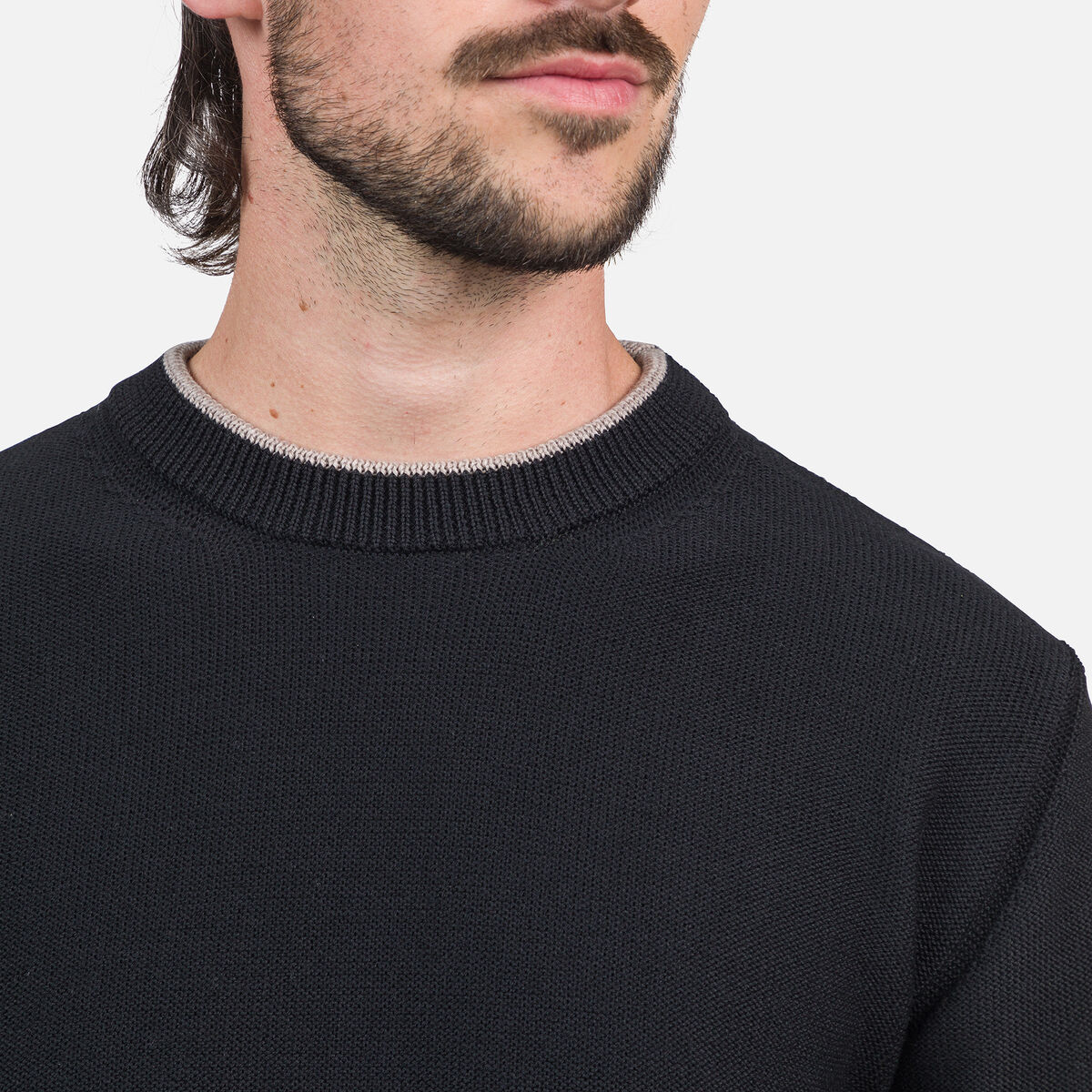 Stripe Herrenstrickpullover