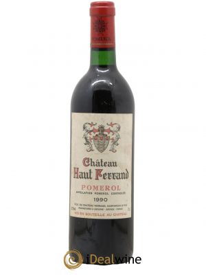 Château Haut Ferrand  1990 - Lot de 1 Bouteille