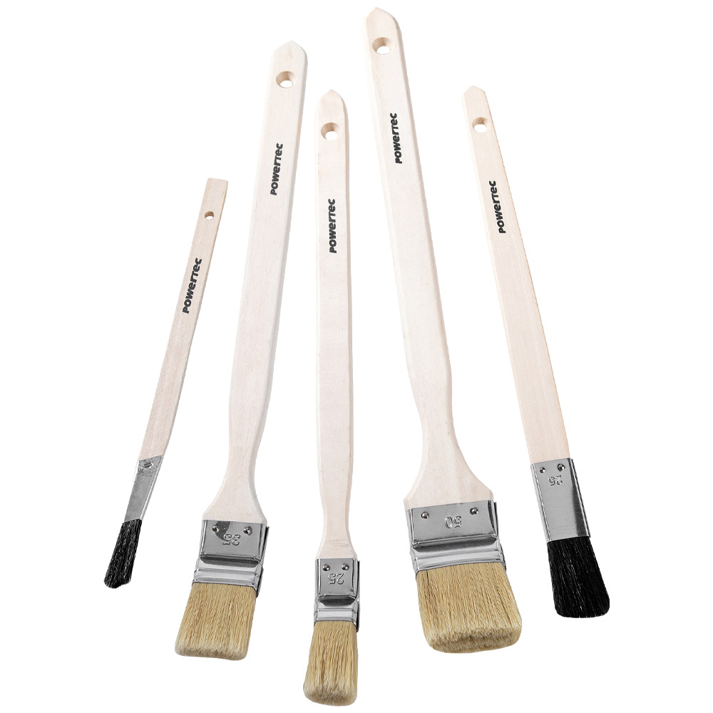 Powertec Color Anstreichpinsel-Set 5tlg. 