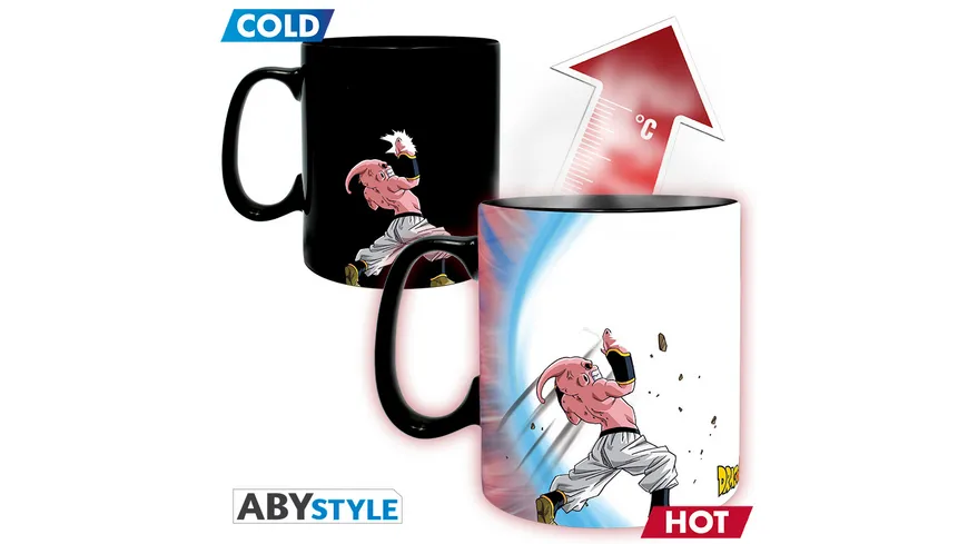 Dragonball Z Goku vs Buu Thermoeffektasse