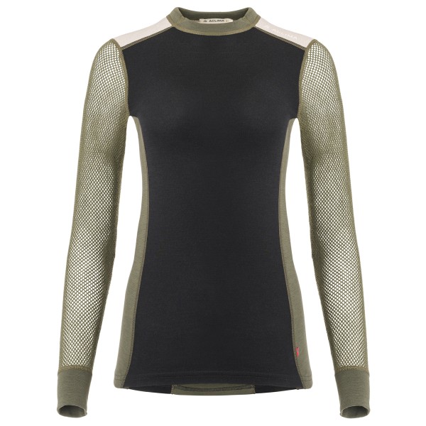 Aclima - Women's Woolnet Hybrid Crewneck - Merinounterwäsche