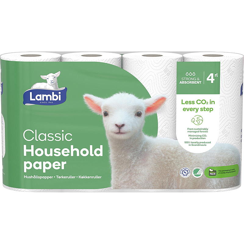 Lambi Tørkerull Lambi 20-pk Sekk