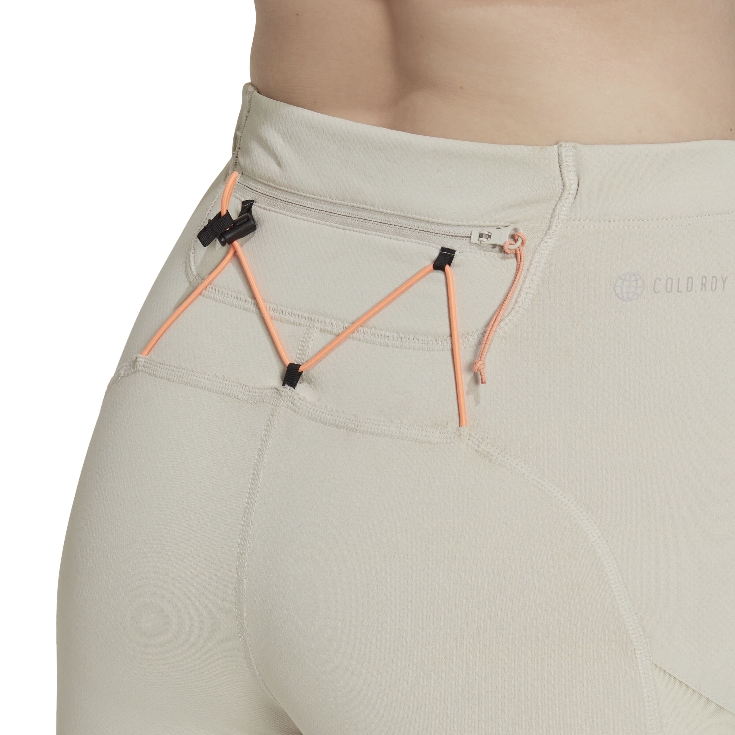 Fast Cold Ready Long Lauftight Damen - Grau