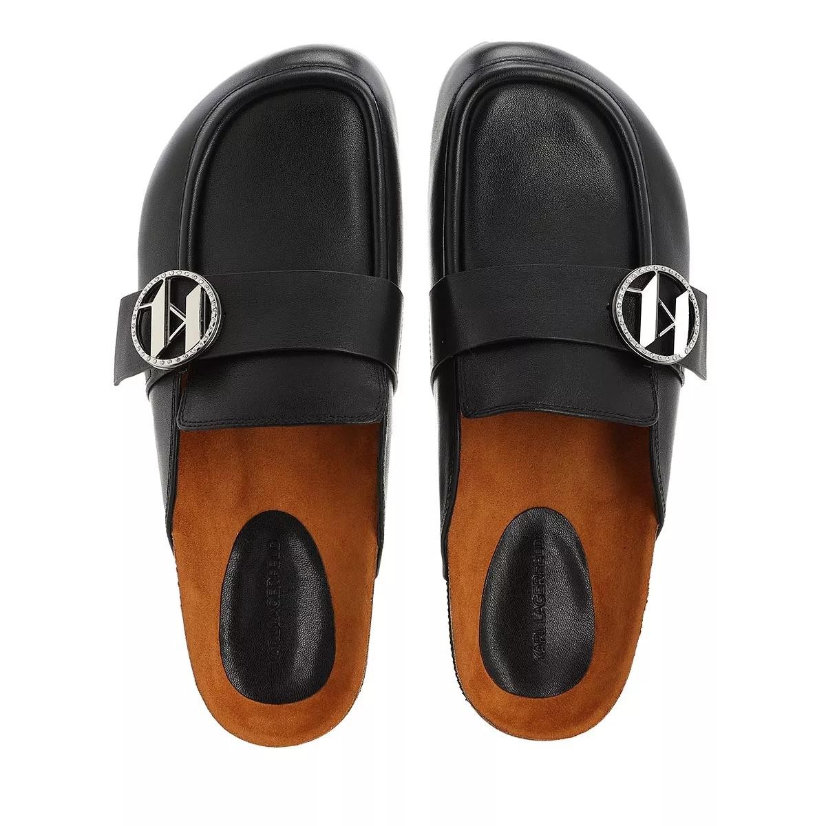LAGERFELD Freizeit Schnürer schwarz Mule
