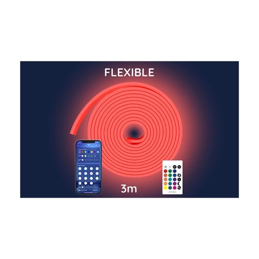 Bandă LED R-MUSIC Neon RGB 3m Conectare