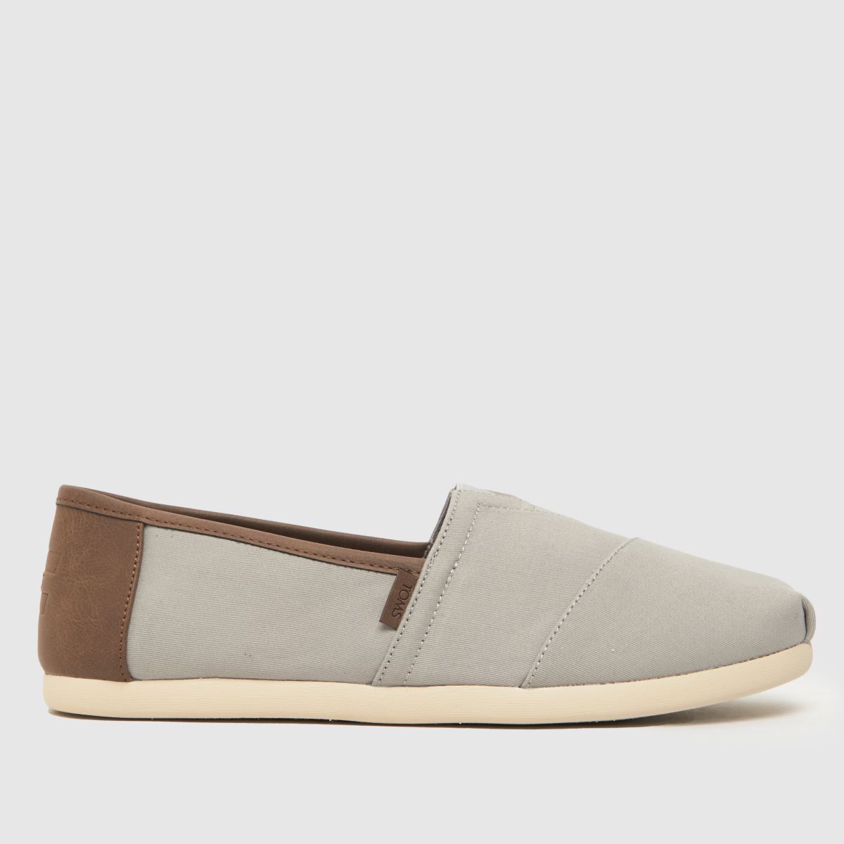 TOMS alpargata 3.0 cipő szürke színben