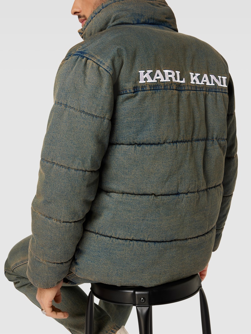 Steppjacke in Jeans-Optik in jeans