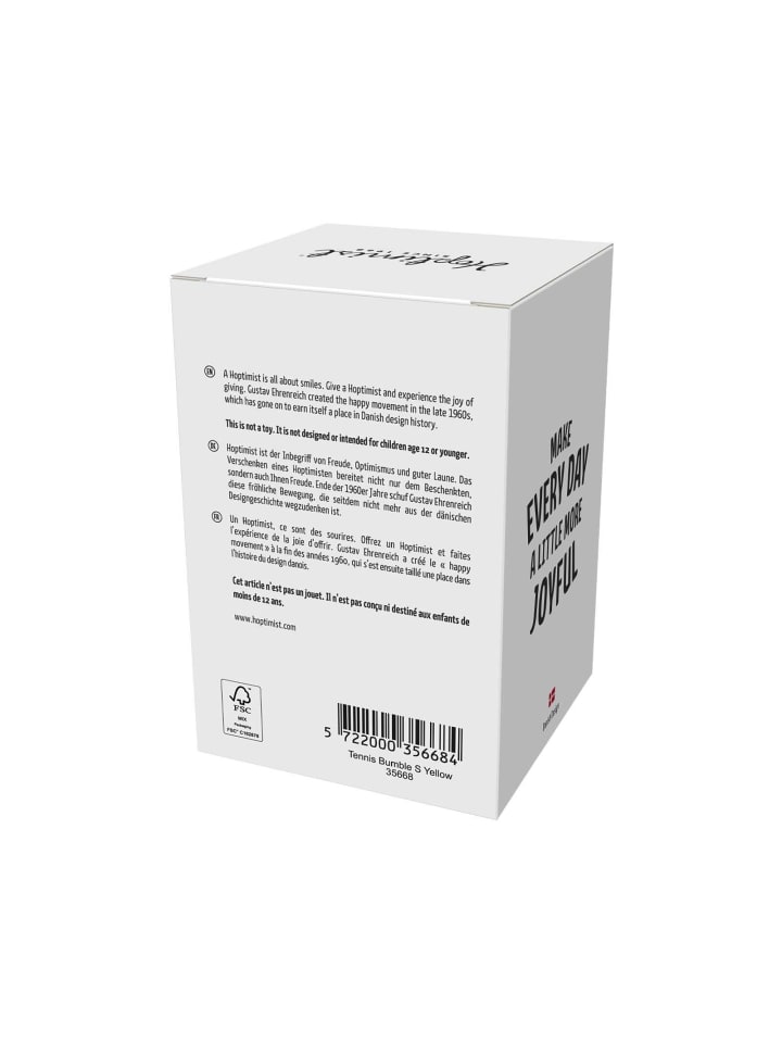 Hoptimist Dekofigur Bumble S Tennis 7,6 cm in gelb günstig kaufen onesize