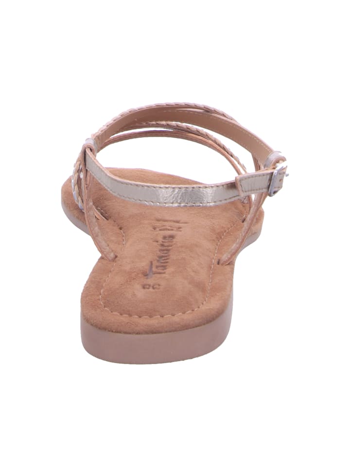 Tamaris Sandale in metallic günstig kaufen