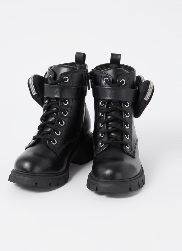 Šněrovací boty Steve Madden JCami s odnímatelným pouzdrem