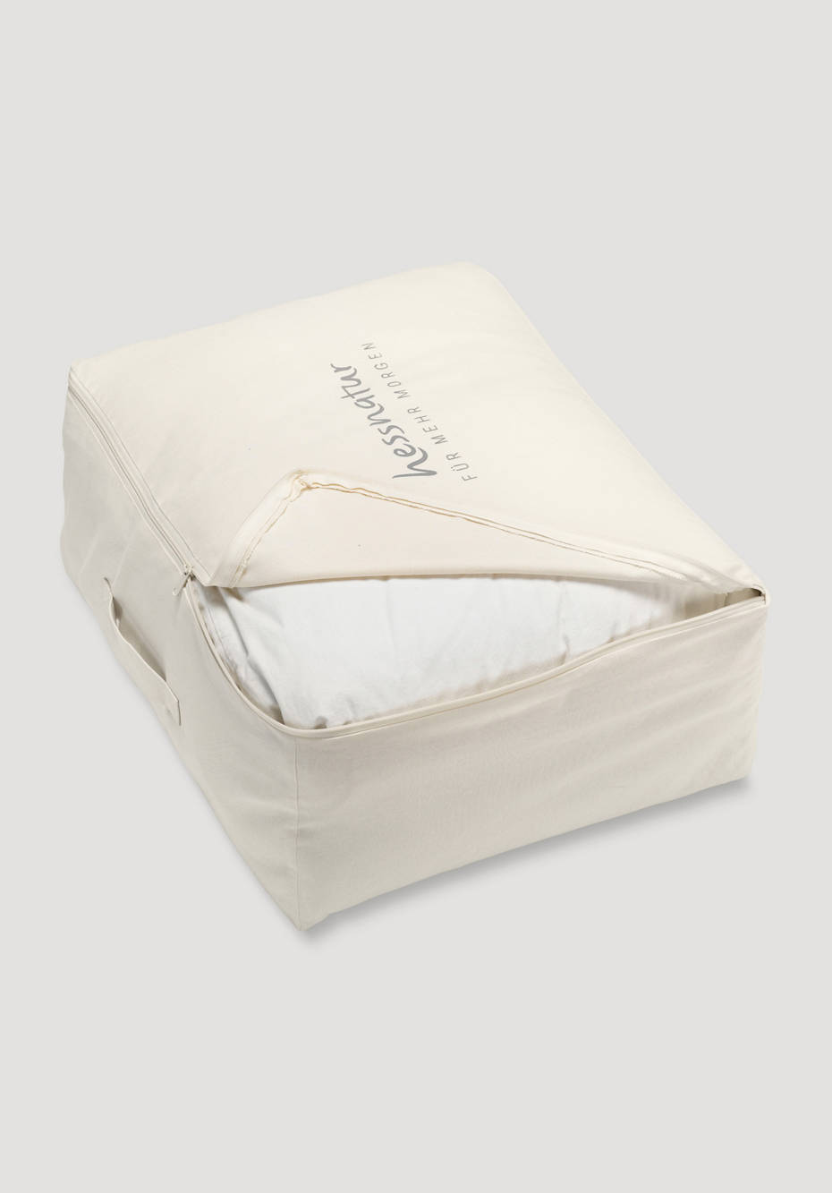 Bettwarentasche aus reiner Bio-Baumwolle