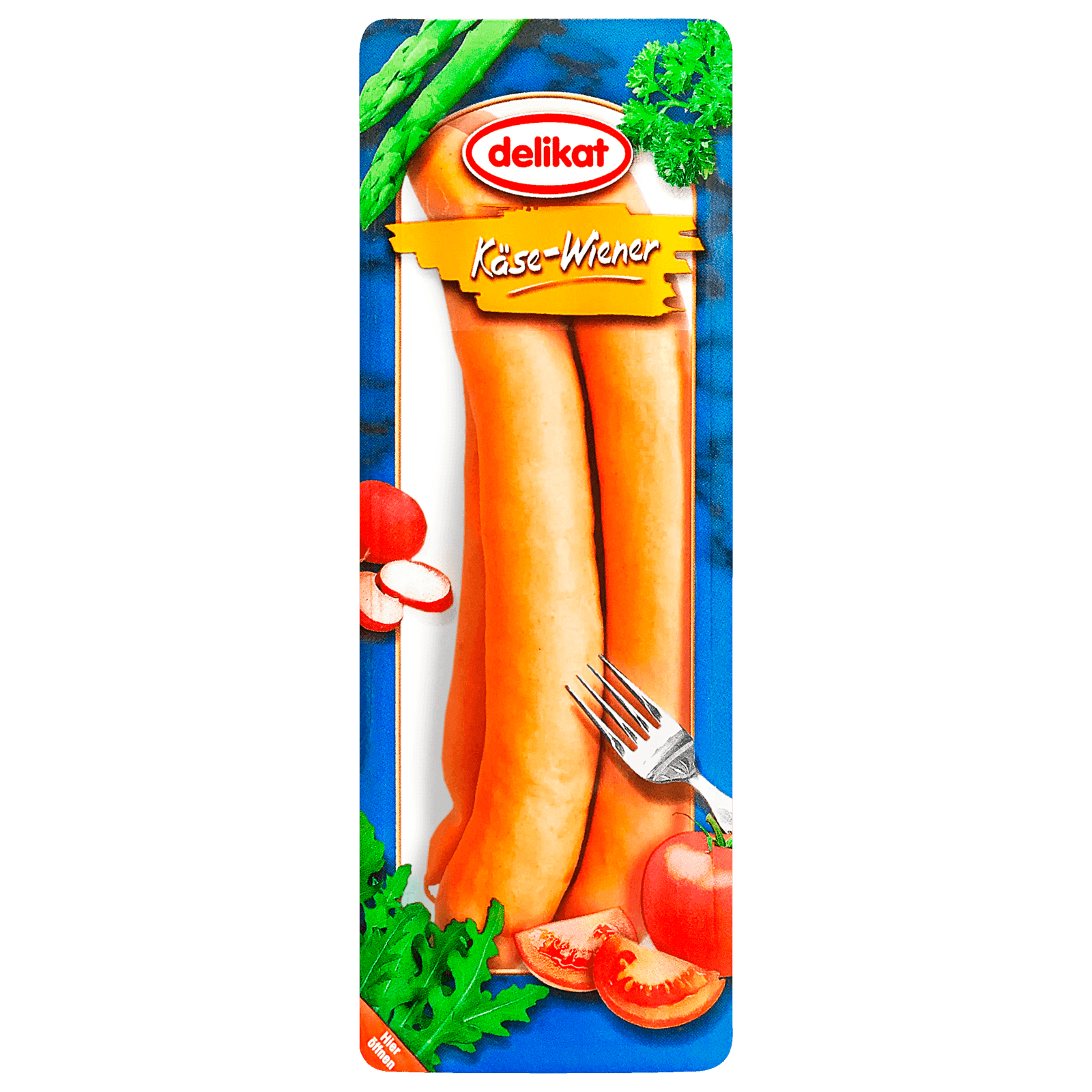Delikat Käse-Wiener 4x50g