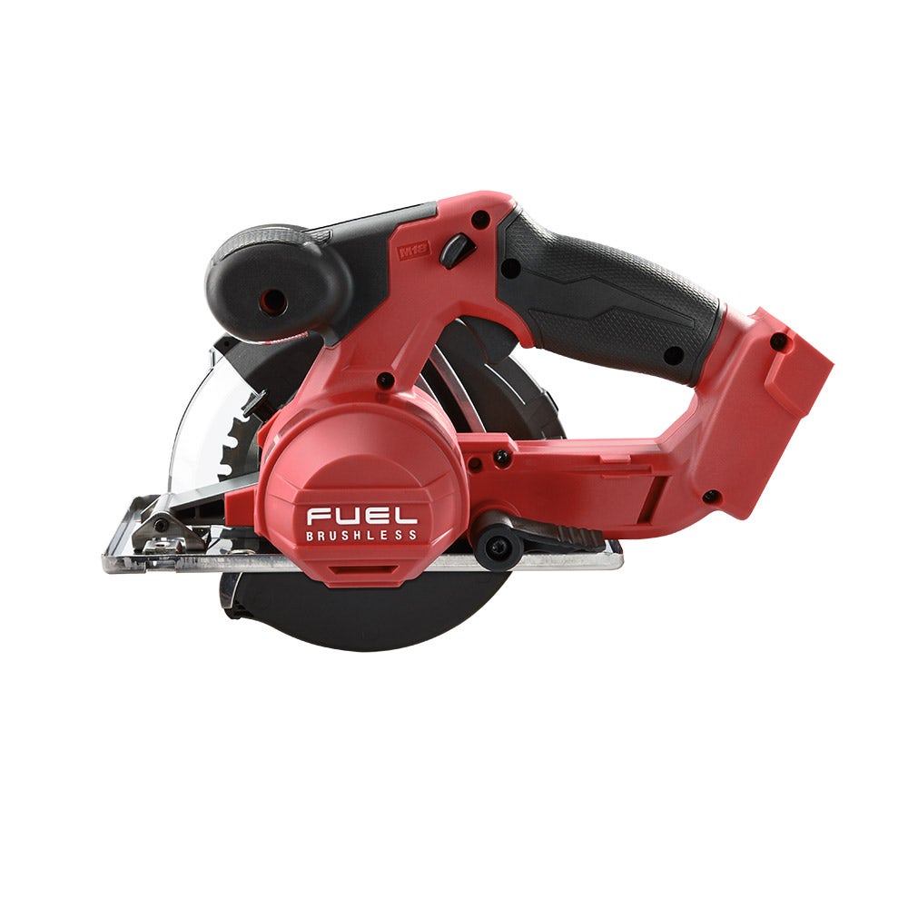 Serra circular Milwaukee 18V 135mm sem escovas, movida a combustível, modelo M18FMCS-0