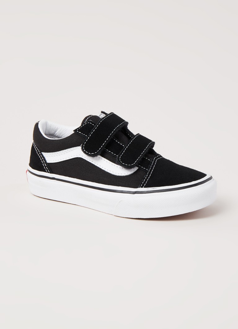 Teniși Vans Old Skool cu detalii din piele întoarsă