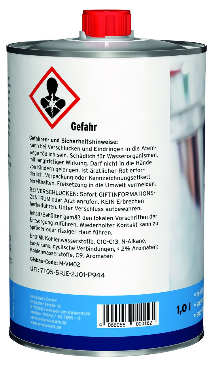 Plid Premium Pinselreiniger Reiniger Werkzeugreiniger Farblos