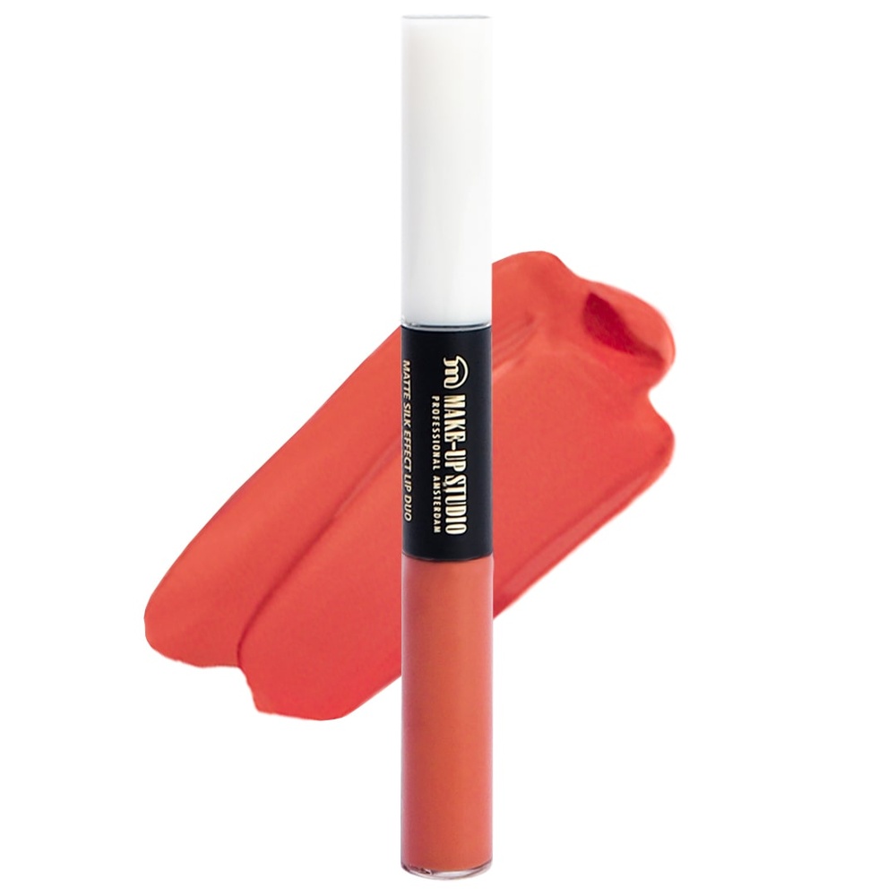 Make-up studio Matte Silk Effect Lip Duo Lipstick - Charming Coral Rouge à lèvres duo à effet mat soyeux