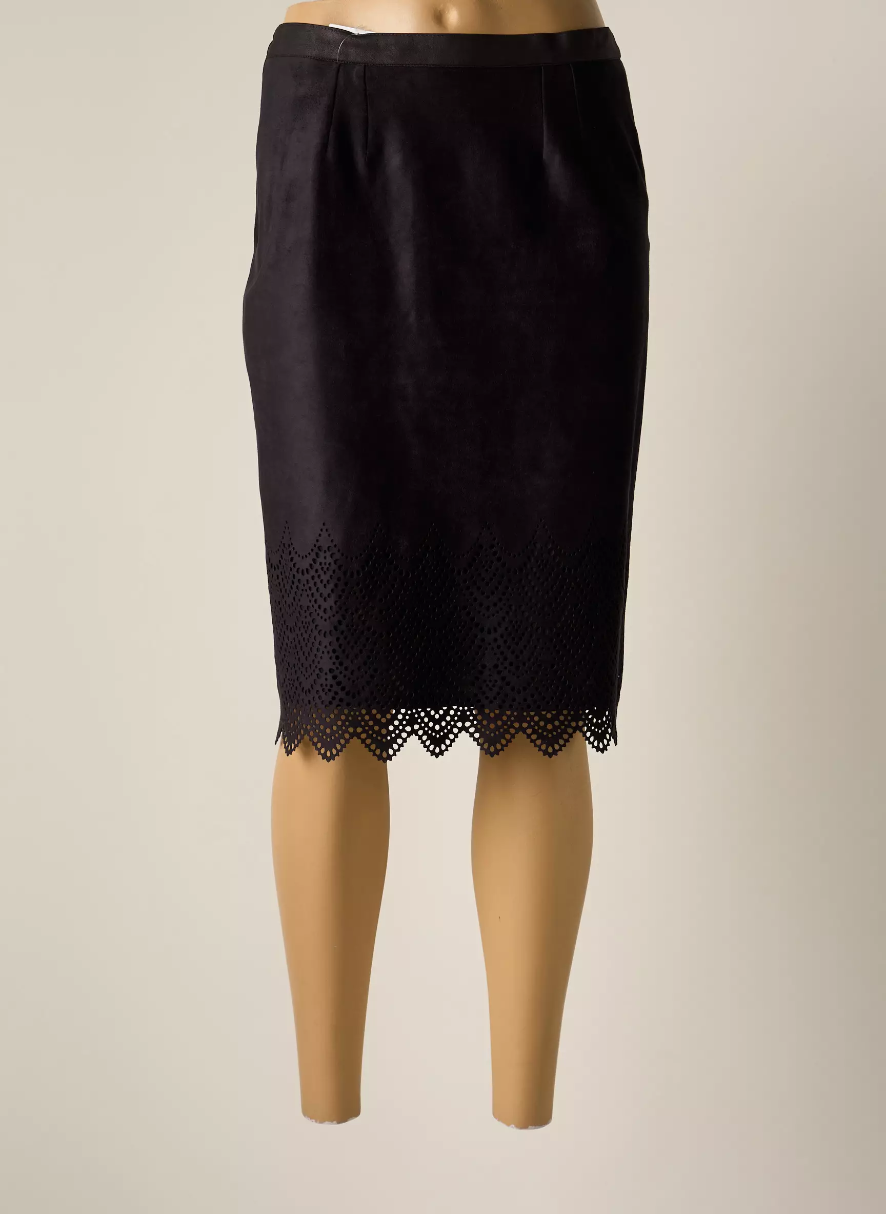 Jumfil Jupes Mi Longues Femme couleur noir
