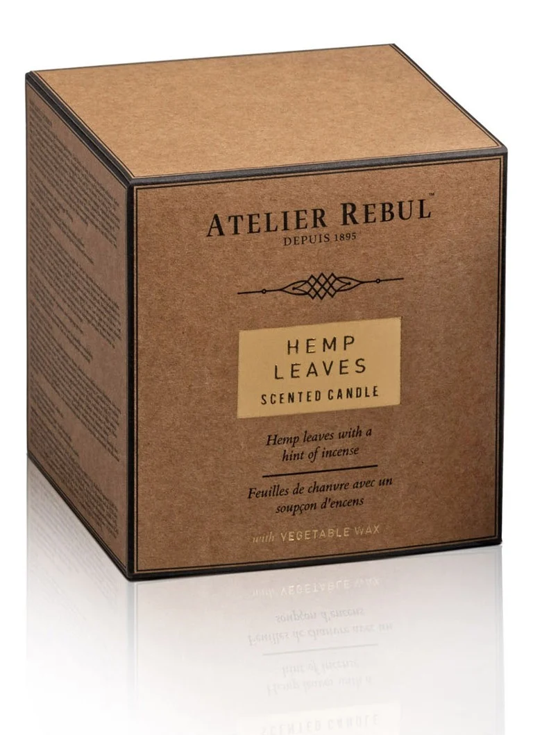 Αρωματικό κερί Atelier Rebul με φύλλα κάνναβης