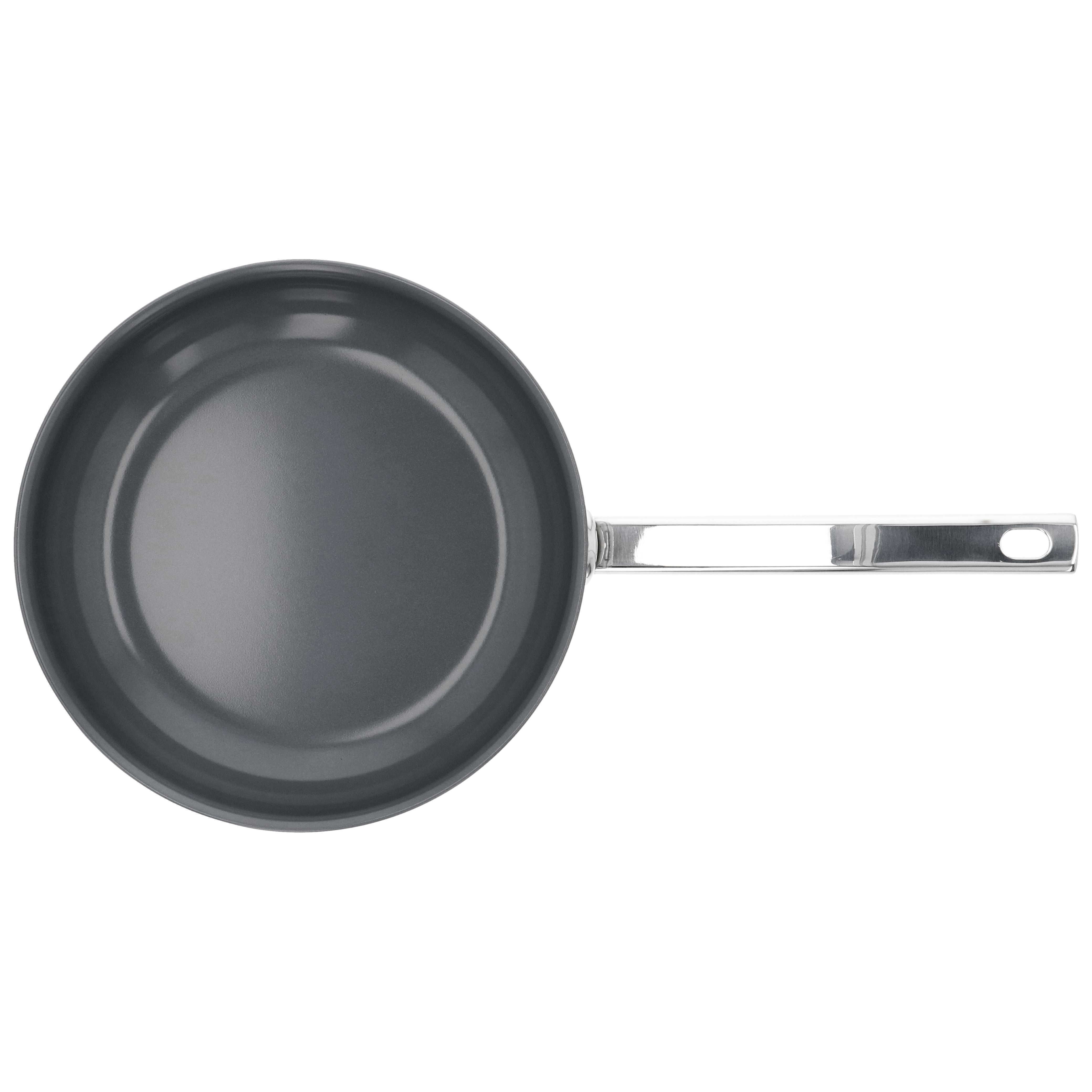 Bratpfanne 24 cm, 18/10 Edelstahl, Silber