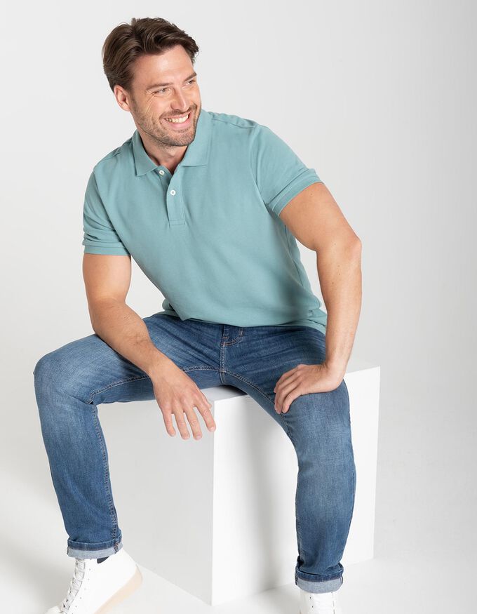 Poloshirt - einfarbig