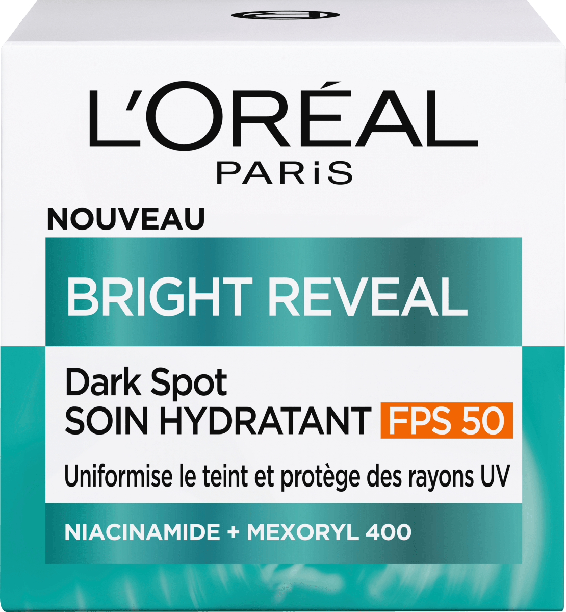 Feuchtigkeitscreme Bright Reveal Niacinamid+Mexoryl LSF 50, 50 ml