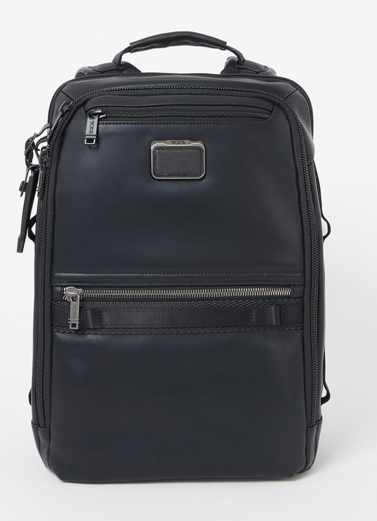 Tumi Alpha Bravo Dynamic -nahkareppu 15-tuumaisella kannettavalla lokerolla