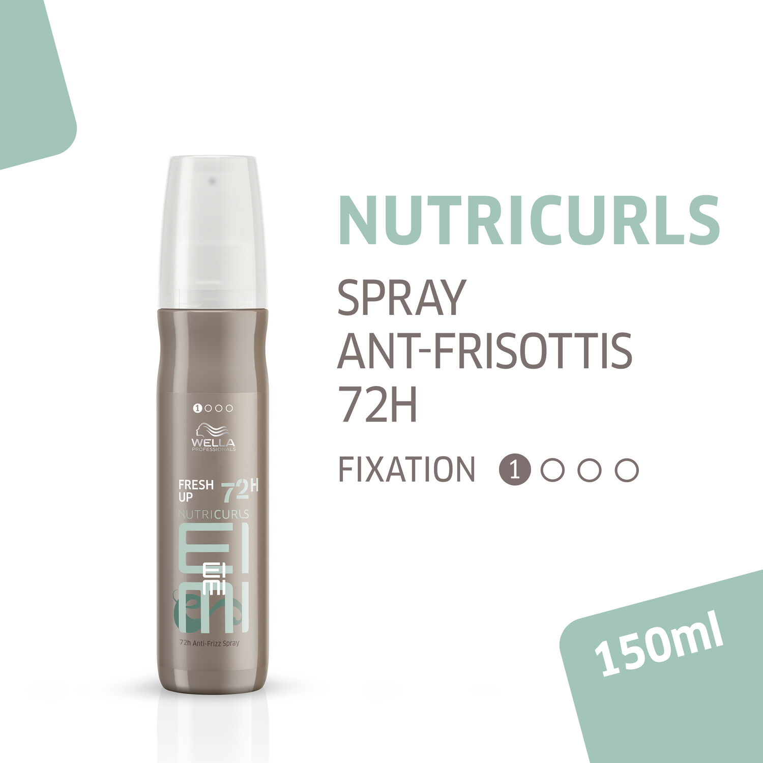 Wella Nutricurls EIMI Fresh Up Spray Anti-Frisottis 72h 150 ml