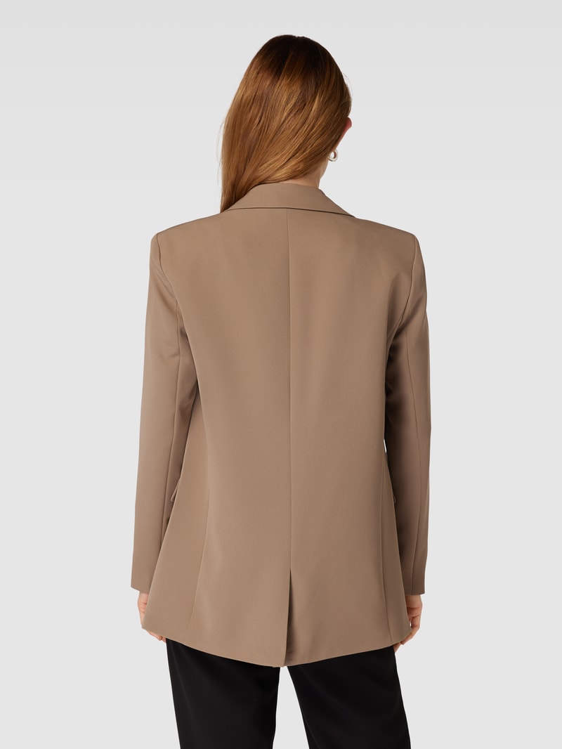 Blazer mit Reverskragen Modell 'BOSSY' in taupe