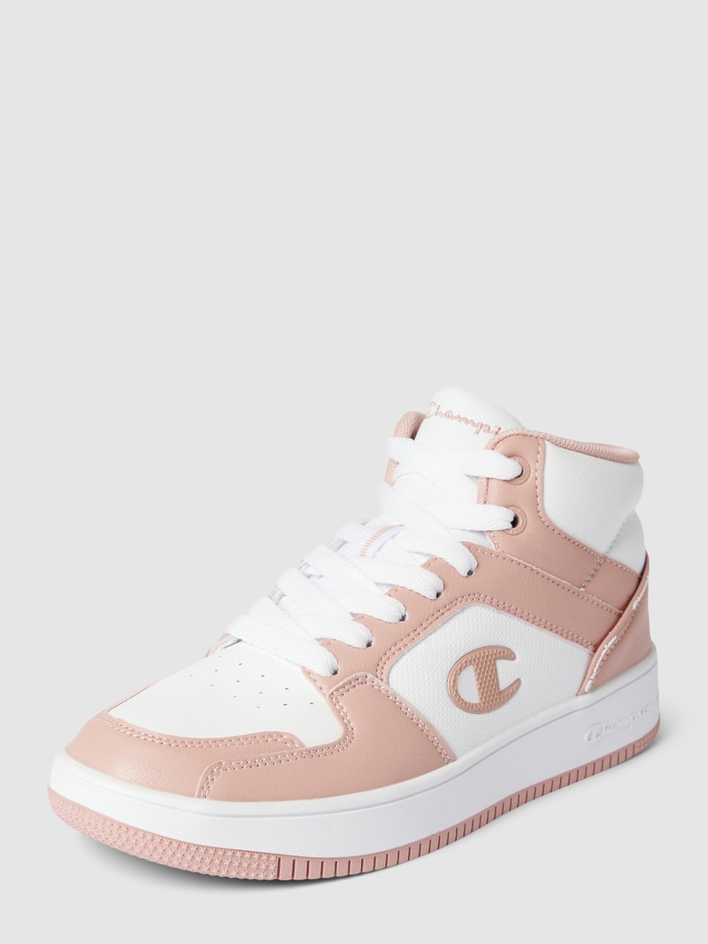 Sneaker mit Label-Details Modell 'REBOUND' in rosé