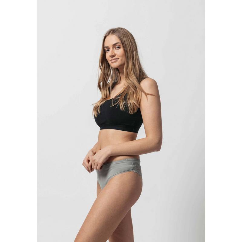 Snocks Slips mit Spitze aus Bio-Baumwolle Unterhose Damen