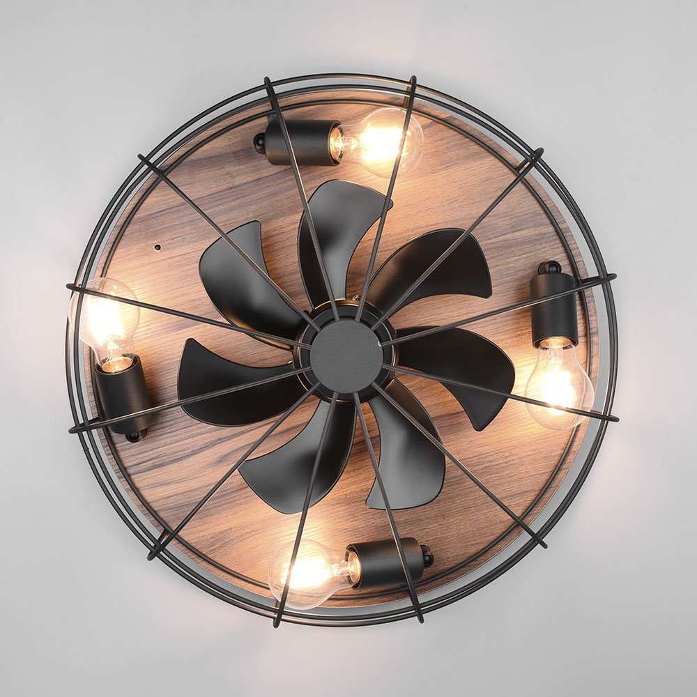 etc-shop Deckenventilator, Decken Ventilator mit Fernbedienung Deckenlampe Wohnzimmer Lüfter in